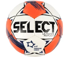 Kamuolys ręczna Select Ultimate European League Replic 3 v25 EHF II gatunek balta ir-oranžinė 13521/270063 (3)