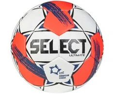 Kamuolys ręczna Select Ultimate European League 3 v25 EHF balta ir-oranžinė-tamsiai mėlyna 13520 (3)