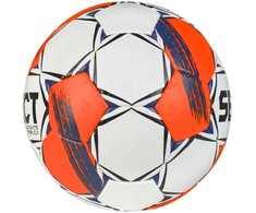 Kamuolys ręczna Select Ultimate European League Replic 1 v25 EHF balta ir-oranžinė 13521 (1)