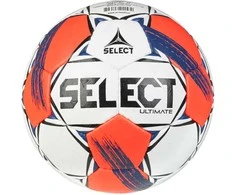 Kamuolys ręczna Select Ultimate European League 3 v25 EHF balta ir-oranžinė-tamsiai mėlyna 13520 (3)