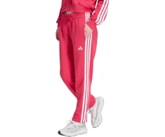 Kelnės moterims adidas Essentials 3-Stripes French Terry Cuffed rožinė KF8339 (2XL)
