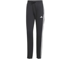 Kelnės moterims adidas Essentials 3-Stripes French Terry Cuffed juoda JD5302 (2XL)