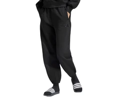 Kelnės moterims adidas Kit Small Logo Regular Cuffed juoda KU7935 (XL)