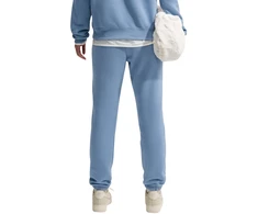 Kelnės moterims Nike Studio Fleece jasnoniebieskie IM8076 486 (L)