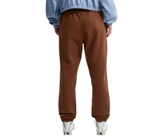 Kelnės moterims Nike Studio Fleece jasny ruda IM8076 259 (L)