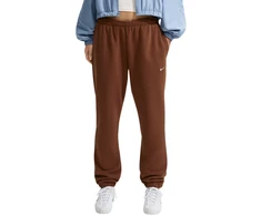 Kelnės moterims Nike Studio Fleece jasny ruda IM8076 259 (L)