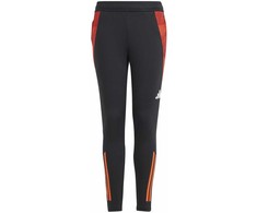 Kelnės vaikams adidas Tiro 24 Competition Training juoda-oranžinė IS1638 (128cm)