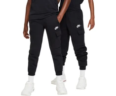 Kelnės vaikams Nike Sportswear Club Fleece juoda FD3012 010 (S)
