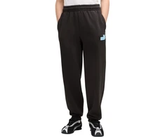 Kelnės vaikams Puma ESS Logo Lab Relaxed juoda 694675 01 (164cm)