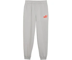Kelnės vaikams Puma ESS Logo Lab Relaxed pilka 694675 63 (152cm)