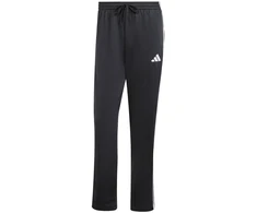 Kelnės vyrams adidas 3-Stripes Tricot Regular-Fit Open Hem juoda JI8802 (S)