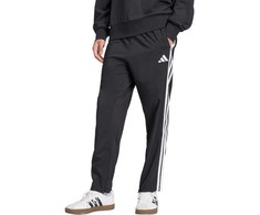 Vyriškos adidas Essentials Stanford kelnės su atvirais galais, juodos JC8491