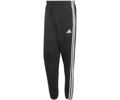Kelnės vyrams adidas Essentials 3-Stripes Fleece Tapered Cuffed juoda KY6526 (XL)