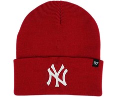 Kepurė 47 Brand New York Yankees vaikiška kepuraitė raudona B-HYMKR17ACE-RDB-KIDS