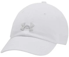 Kepurė su snapeliu damska Under Armour Blitzing Adj OSFM balta 1376705 100