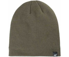 Kepurė Czapka vyriška 4F M577 khaki 4FWAW25ACAPM577 43S (M)