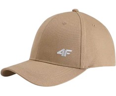 Kepurė su snapeliu 4F U552 smėlio sp. 4FWSS26ACABU552 83S (XS/S)