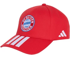 Kepurė su snapeliu adidas Bayern Monachium raudona KT3395 (Dorośli M/L)