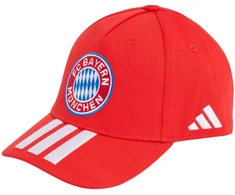 Kepurė su snapeliu adidas FC Bayern Monachium raudona KT3399 (Dzieci)