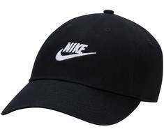 Kepurė su snapeliu Nike Club juoda-balta FB5368 011 (M/L)