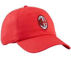 Kepurė su snapeliu Puma AC Milan ESS raudona 27529 01
