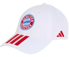 Kepurė su snapeliu vaikams adidas FC Bayern Monachium balta KT3396 (Dzieci)
