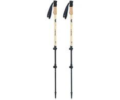 Viking Bamboo Pro Trekking Poles Brown 65-135