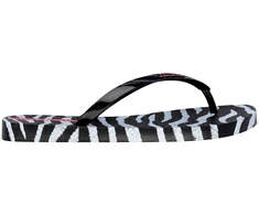Klapki moterims Ipanema Animal Print juoda-pilka 83846-BP655 (39)