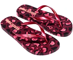 Klapki moterims Ipanema Animal Print rožinė 83846-BP657 (40)