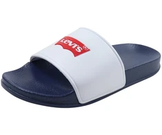 Klapki moterims Levi's Pool balta ir-tamsiai mėlyna VPOL0187S-0122 (37)
