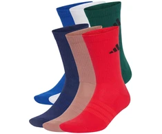 Kojinės adidas Cushioned Crew 6 par kolorowe KY1904 (40-42)