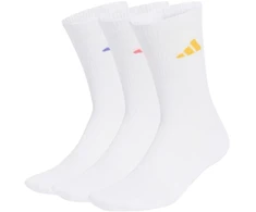 Kojinės adidas Cushioned Sportswear Crew 3 pary balta KQ6760 (43-45)