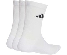 adidas Paminkštintos Sportinės Kojinės 3 poros Baltos JZ0530