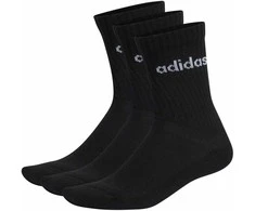 Adidas Kojinės adidas Linear Crew Cushioned 3P Juoda IC1301 43-45