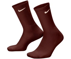 Kojinės Nike Everyday Cushioned Crew 3 pary ruda, smėlio sp., rožinė SX7664 915 (34-38)