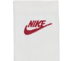 Kojinės Nike Everyday Elevated 3 pary balta IH8522 906 (35-37,5)