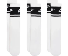 Kojinės Nike Everyday Elevated Crew 3 pary balta ir-juoda IM7949 901 (35-37,5)