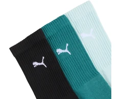 Kojinės Puma Crew 3 pary juoda, morska žalia, mėlyna 880355 41 (43-46)
