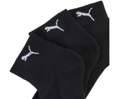 Kojinės Puma Cushioned Quarter 3 pak juoda 938581 01 (43-46)