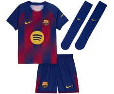 Nike FC Barcelona 2025/26 Stadium Home apranga mažyliams tamsiai mėlyna-balta HJ5619 456 (M)
