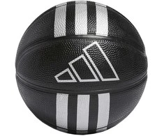 Krepšinio kamuolys adidas 3-Stripes Rubber Mini juoda HM4972 (3)