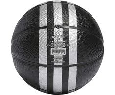 Krepšinio kamuolys adidas 3-Stripes Rubber Mini juoda HM4972 (3)