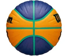 Krepšinio kamuolys Wilson Fiba 3x3 Junior geltona ir-mėlyna WTB1133XB (5)