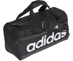 Krepšys adidas Essentials Linear Duffel Medium juoda-balta HT4743