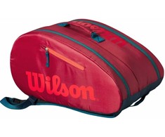Wilson Junior padel raketės krepšys, raudonas WR8902902001