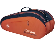 Krepšys tenisowa Wilson Roland Garros 2026 Team 6PK oranžinė-tamsiai mėlyna WR8053301001