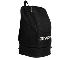Givova Sport Big kuprinė su sustiprintu dugnu, juoda B007-0010-UNICA