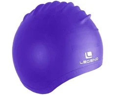 Legend Sport Plaukimo kepuraitė Legend Ucho violetinė