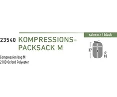 Maišelis kompresyjny High Peak (37x18cm) M dydis 23540