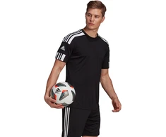 Marškinėliai Adidas Squadra 21 Jersey trumpomis rankovėmis juodi GN5720 (2XL)